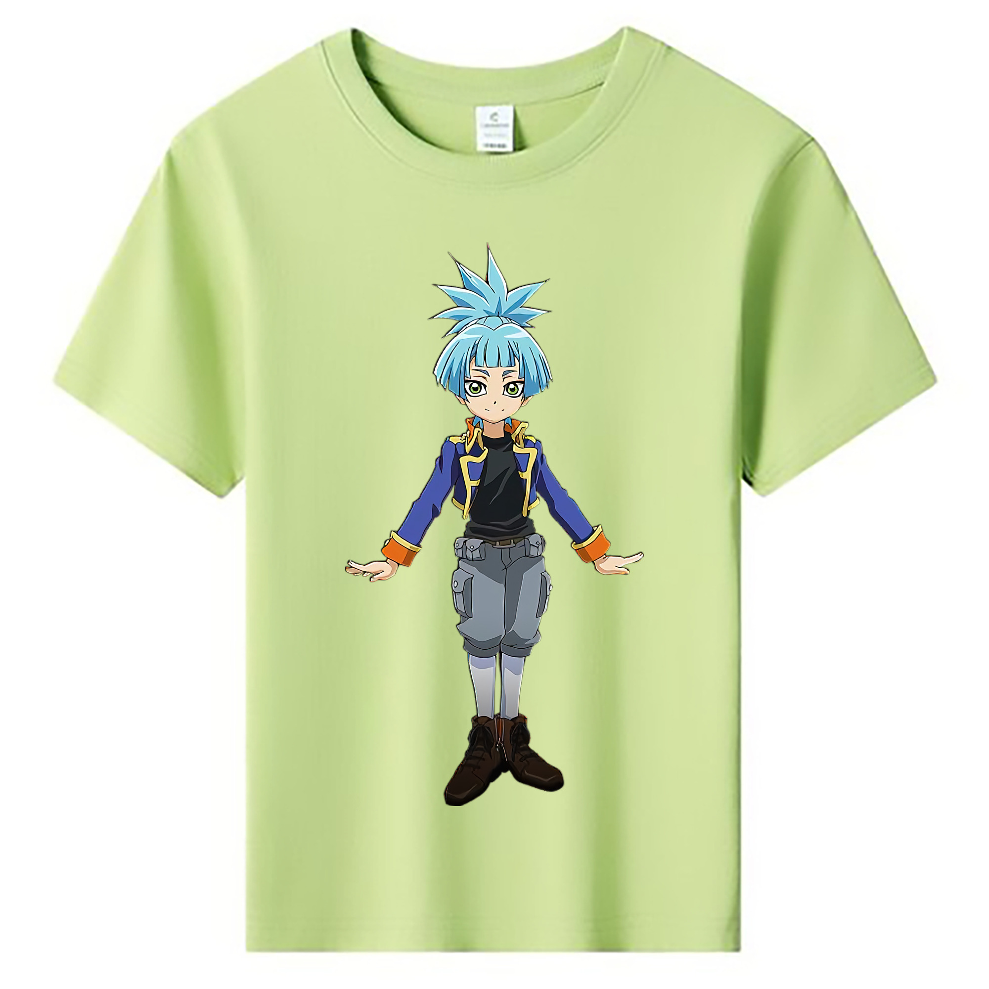 （画像用） 遊☆戯☆王 Yu-Gi-Oh! 綿100％キッズTシャツ（フロントプリント）